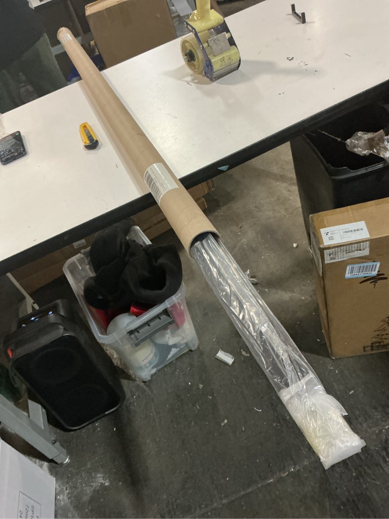 Condition photo showing New/Like New for OUZUGIE 8-Pack 57 Inches, WPC Slat Wall Panel Trim,Corner Guard for Low Grille (Black) Panel Trim(Low)57" Panel Trim Black