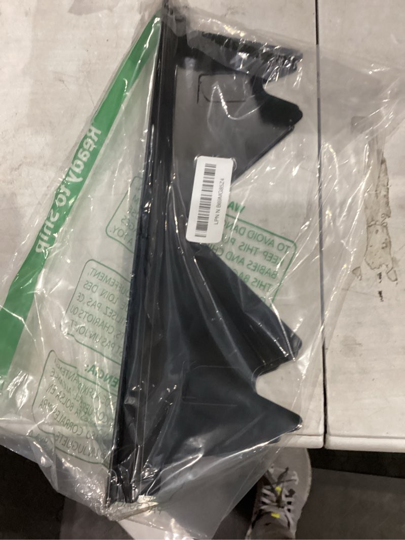 Condition photo showing Good Condition for Stove Gap Covers Stainless Steel, 2 Pack Stove Gap Filler Easy Retractable Length 13.8" to 27.5", Width 0.79" ALMCALS Stove Gap Guards Range Trim Kit, Heat Resistant Guard Between Stove Top & Counter Black
