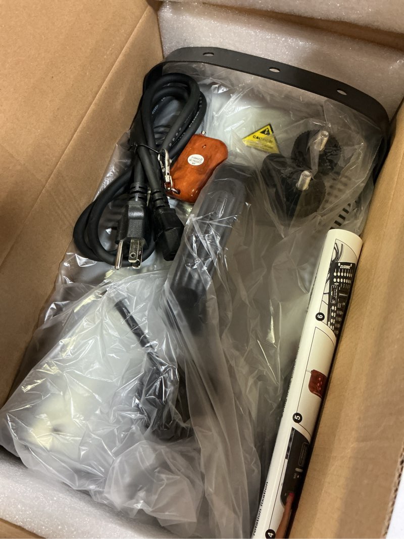 Condition photo showing New/Like New for DMX 1000W Fog Machine with Wireless Remote Control,Smoke & Haze Machine with 6 LED RGB Light for Atmosphere, Theatrical, Halloween, Party, Stage Effects, and Wedding Extra Large