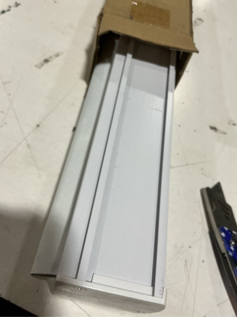 Condition photo showing As Is for myshade cordless blackout cellular shades, 1.5" honeycomb window blinds for bedroom & nursery, thermal insulated, noise reducing, privacy shades, inside or outside mount (41" w x 72" h, white) white-blackout 41"w x 72"h