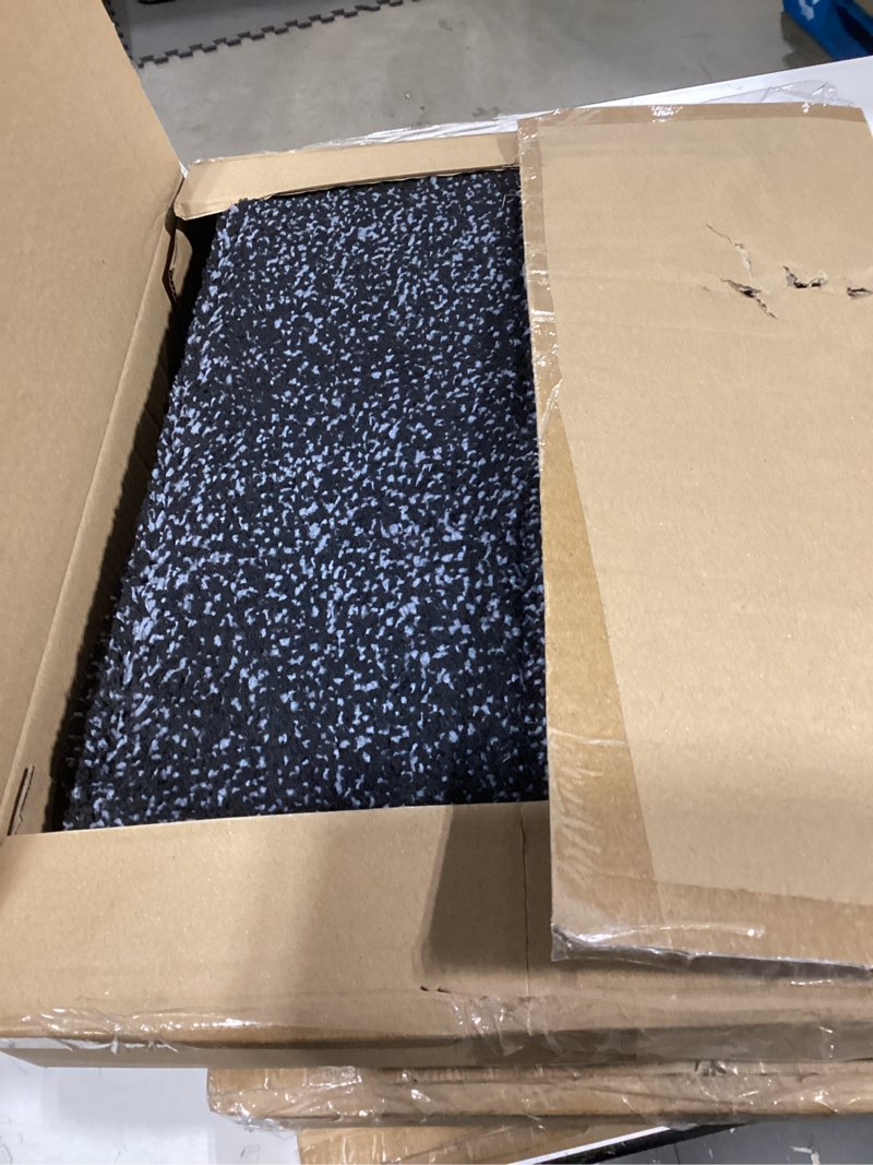 Condition photo showing Good Condition for Mibao Front Door Mat Entrance, Non-Slip Absorbent Waterproof Welcome Doormat with TPR Backing, Dirt Trapping Entrance Inside Floor Mats for Entryway Washable Low-Profile, 31.5" x 47", Dark Brown 2'8" x 3'11" (Rectangular) Dark Brown