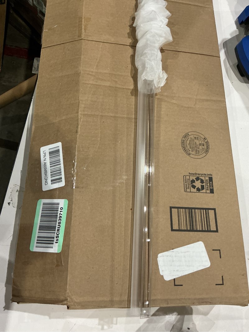 Condition photo showing Good Condition for 36\" shower door bottom seal strip for 1/2\" (12mm) glass – ultra clear polycarbonate shower door sweep, single pack 36 inch(es)