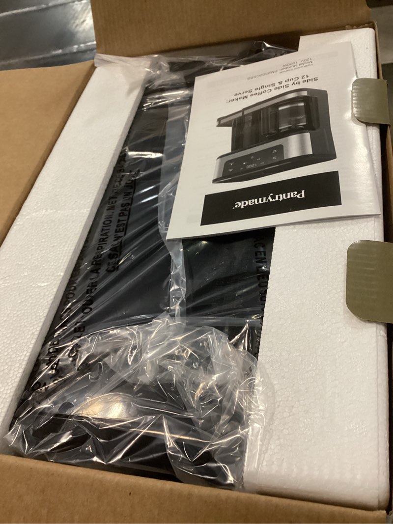 Condition photo showing Good Condition for dual brew coffee maker | 12-cup & single serve drip machine | touchscreen programmable | k-cup & ground coffee compatible | glass carafe | auto shut-off