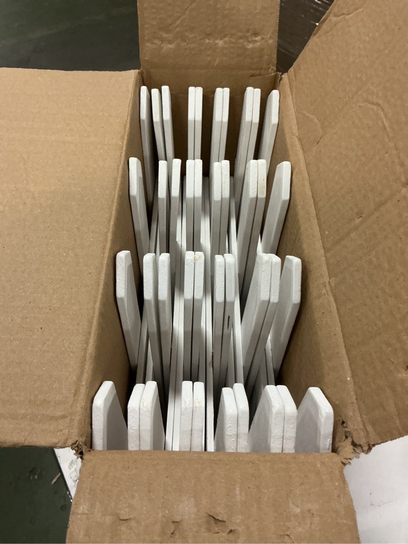 Condition photo showing Good Condition for 16" Extra Tall Christmas Tree Fence,10PCS Heavy Duty Wooden Baby Gate Around Christmas Tree Gate,Thickened White Picket Fence Barrier for Dogs,Cats&Kids,Tree Fence Border Decoration