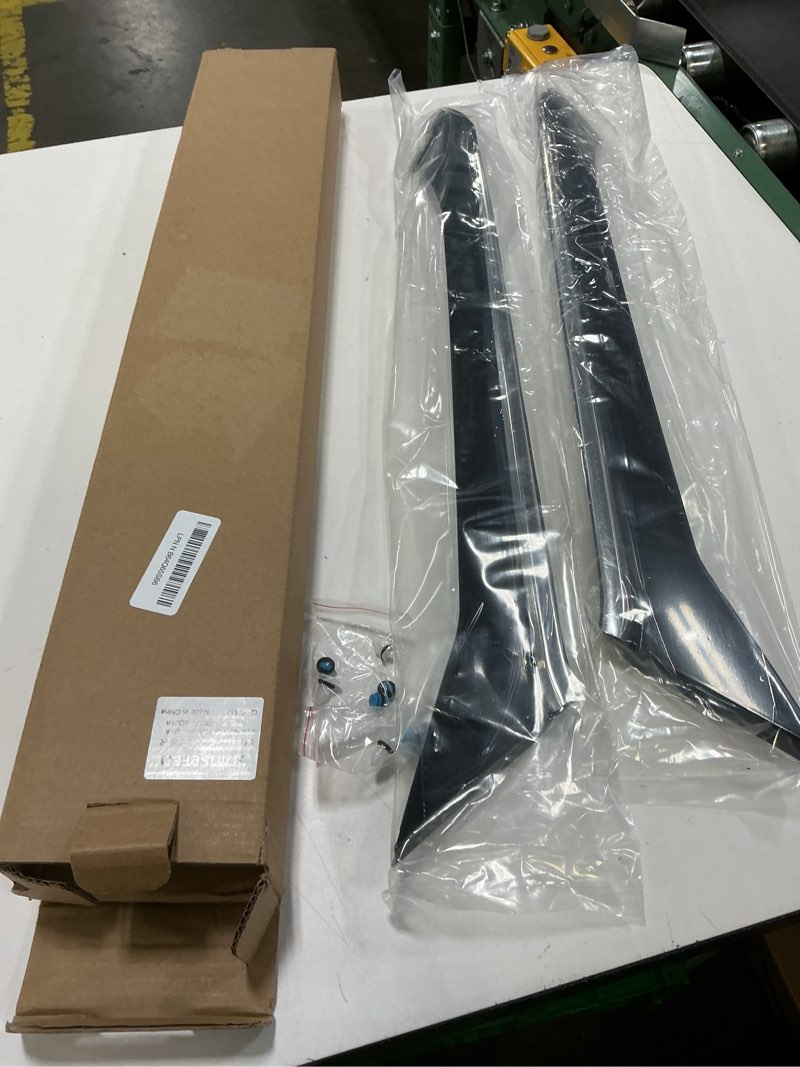 Condition photo showing New/Like New for c-pillar windshield outer trim set (left & right) rear quarter panel replacement for nissan maxima 2016 2017 2018 2019 2020 2021 rear passenger & driver side 78873-9dj1a 78872-9dj1a outer(left & right)