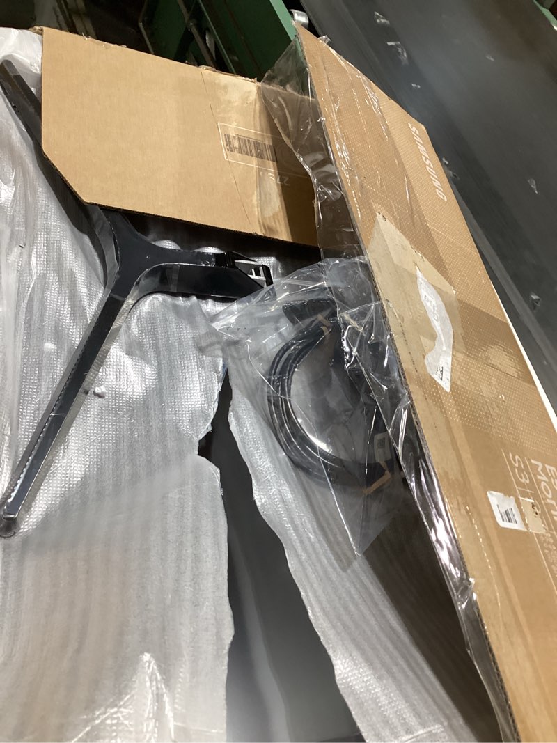 Condition photo showing Good Condition for samsung 27" essential s3 (s36gd) series fhd 1800r curved computer monitor, 100hz, game mode, advanced eye comfort, hdmi and d-sub ports, ls27d366ganxza, 2024