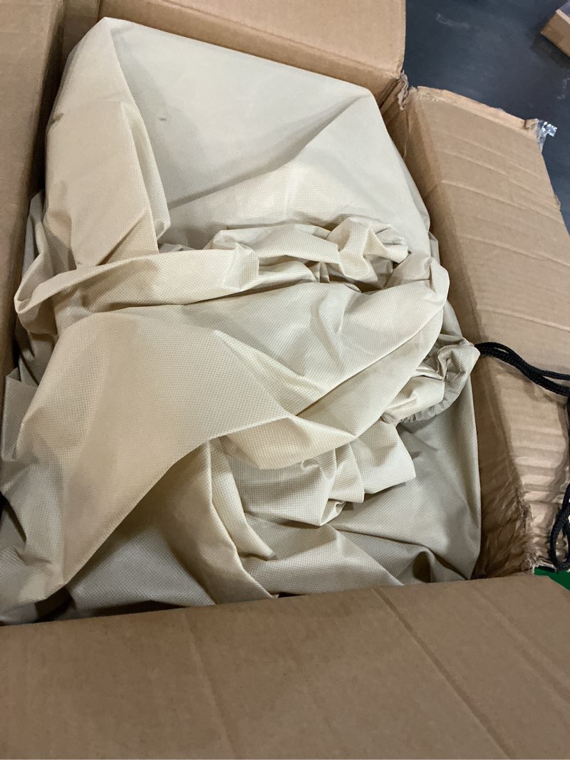 Condition photo showing Good Condition for umbrauto travel trailer rv cover 18' ~ 20' – upgraded 7-layer top camper cover, waterproof & windproof heavy duty toy hauler rv cover for winter snow with tongue jack cover, gutter covers 18' ~ 20' travel trailer rv cover