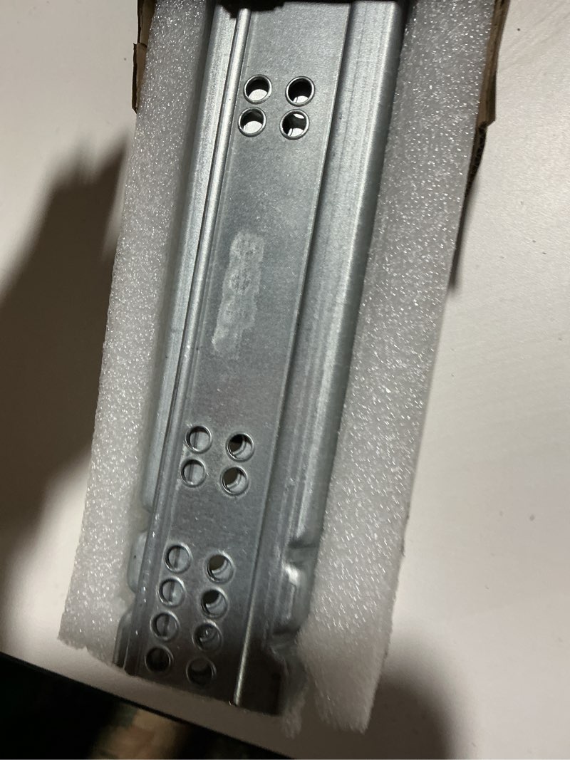 Condition photo showing Good Condition for Undermount Drawer Slides 21 inch (1 Pair), Full Extension Soft Close Concealed Drawer Runners, Come with Mounting Screws and Brackets, 1 Pair 21 Inch 1