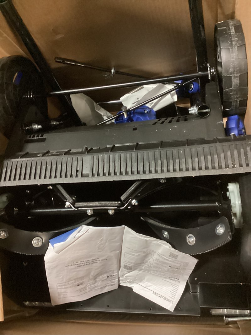Condition photo showing As Is for Westinghouse WSnow20 Corded Snow Blower 20 Inch, Steel Auger, Dual LED Lights, 1800 Watt Motor, Electric Snow Blower with 25ft Throwing Distance, Plows 680lbs/min, Adjustable Chute
