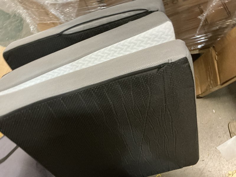 Condition photo showing Good Condition for hanherry 4 inch foldable mattress single size, tri-folding portable memory foam topper floor bed with storage bag, washable cover for travel, camping, rv, guest single (75 × 25 inch) 4 inch