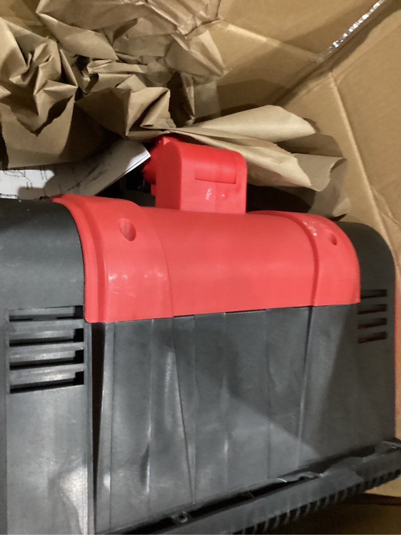 Condition photo showing As Is for Electric Snow Shovel for Milwaukee M18 18V Battery, 11" Brushless Snow Blower with Adjustable Handle, Max 26 FT Snow Thrower, Cordless Snow Shovel M18 for Driveway, Sidewalk, Patio, Deck (No Battery) Compatible with Milwaukee Battery