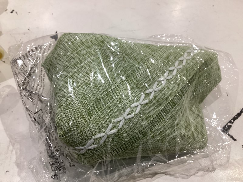 Condition photo showing Good Condition for Horaldaily Beige Cotton Blend Tablecloth 60×60 Inch Round, Farmhouse Style, Wrinkle Resistant Washable Table Cloth, Hemstitched Embroidery Table Cover for Home 60" (Round) Beige