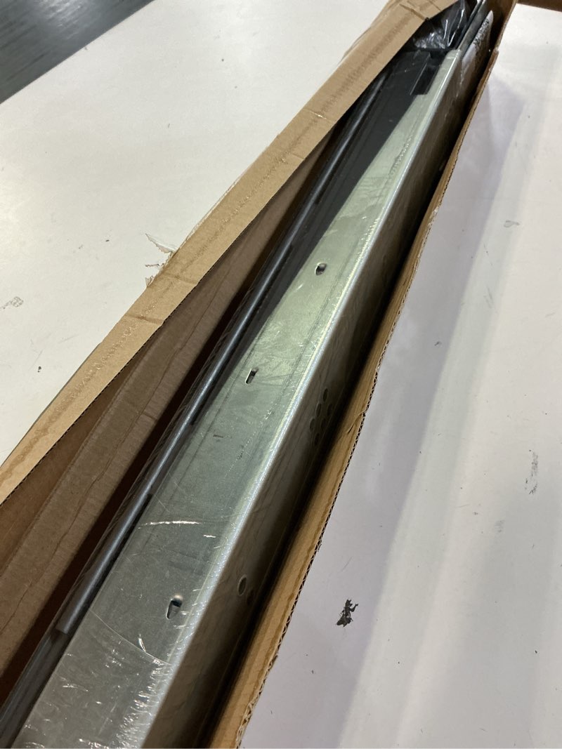 Condition photo showing Good Condition for lontan undermount soft close drawer slides 21 inch hidden bottom mount full extension cabinet rails with rear mounting bracket and locking devices 1 pair concealed drawer runners 100lb load capacity 21 inch 1