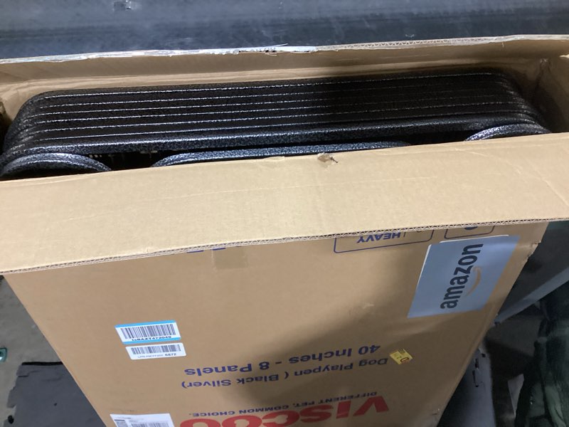 Dog Playpen Outdoor, 8 Panels 40" High Heavy Duty Metal Dog Pen, Pet Fence for Large/Medium/Small Do