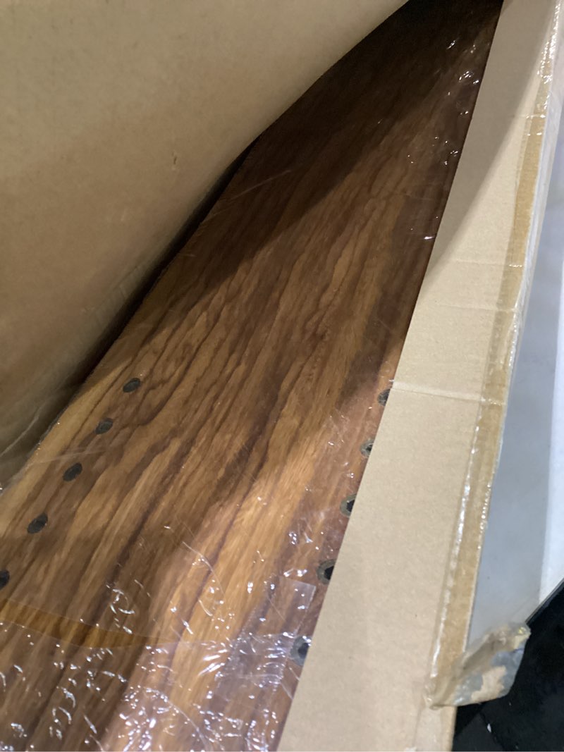 Condition photo showing New/Like New for Graceware Walnut Bathtub Tray (35"x9"x2.5"), Luxury Bath Tray for Tub | Anti-Tip Adjustable Bathtub Trays for House Warming Gifts 35" x 9" x 2.5"