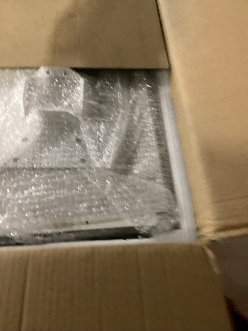 Condition photo showing New/Like New for Ilyapa Outdoor Library Book Box - Free Literature Exchange Kit for Outside - White Powder Coated Steel - with Easy 4x4 Post Mount - 20x14x19 Inch White Double Door