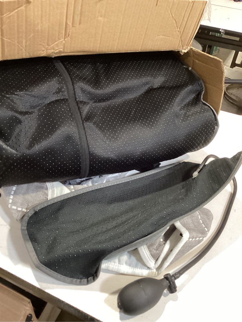 Condition photo showing Good Condition for full body massage mat with heat, gifts for mother mom, vibration massage pad for bed, 10 vibration motors 3 timers, back mattress chair pad with neck massager lumbar pillow 70x20x4" with neck massager