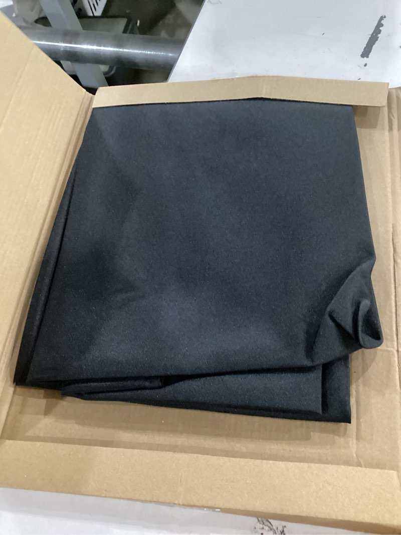 Condition photo showing Good Condition for sancua round tablecloth - 60 inch (fits 20-48 inch tables), water resistant spill proof washable polyester table cloth decorative fabric table cover for dining, buffet parties and camping, black black 60" (round)