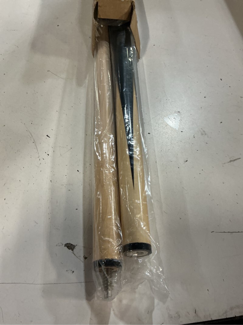 Condition photo showing New/Like New for pool cue sticks – 42"/48"/58" billiard cues with 13mm leather tip – 17oz/18oz standard or 20oz heavy – set of 2 or 4 – durable 2-piece pool sticks for beginners, adults, home & bar 48" set of 2