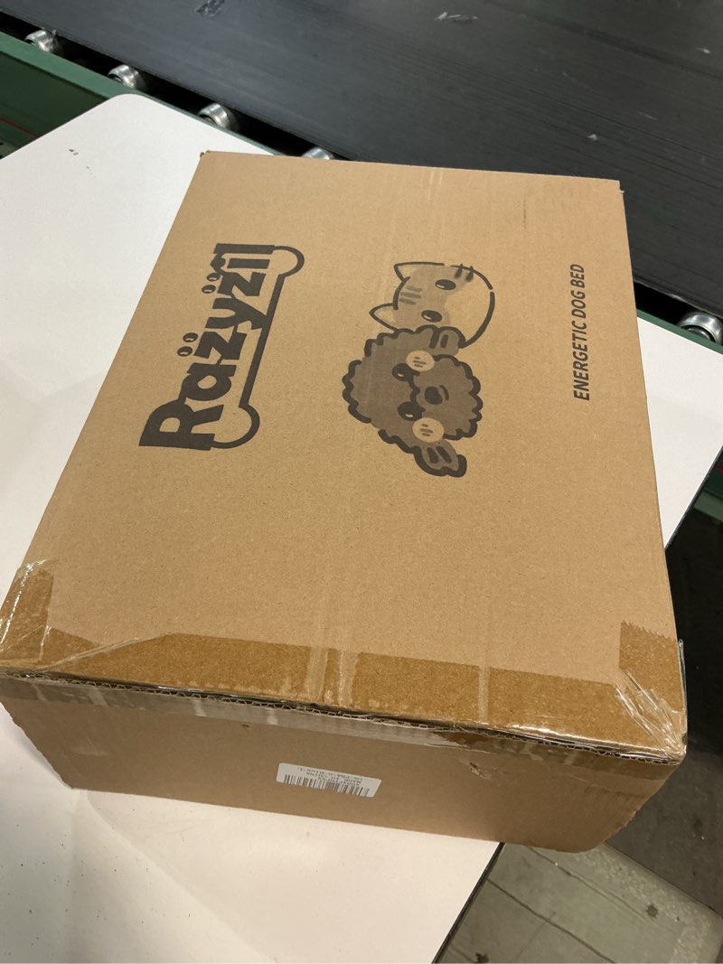 Condition photo showing New/Like New for Indestructible Dog Bed for Large Dogs - Memory Foam Dog Bed with Reversible Breathable Mat, 4-Sided Bolster, Machine Washable Cover & Non-Slip Bottom, 36 x 27 x 6 Inch