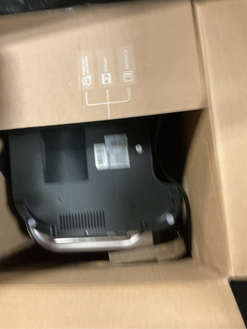 Condition photo showing As Is for PHILIPS Barista Brew Semi Automatic Espresso Machine - Single & Double Espresso + Americano Button, 280g Dual Bean Container, Intuitive Guidance, Calibrated Tamping, Metal Cappuccino (PSA3228/41) 280g Dual Bean Container Metal Cappuccino