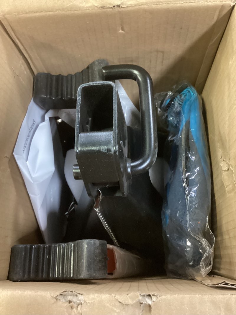 Condition photo showing New/Like New for car jack stands 3 ton (6,600 lbs) with double locking large foot base gloves,heavy duty car jack stand with rubber pads, adjustable 11.22"-16.54" jack stands for trucks,suv, mpv,home garage,1 pair 3t+rubber pads+gloves