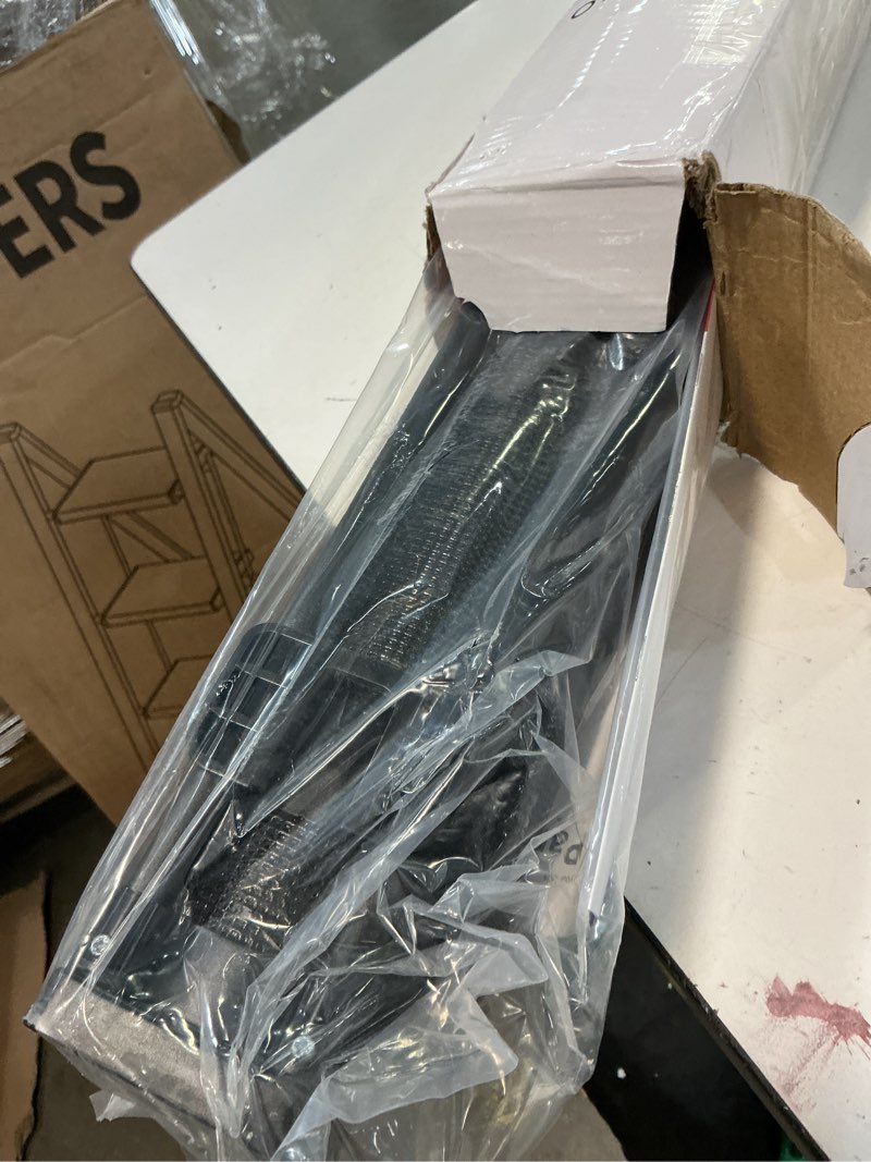 Condition photo showing Good Condition for reinforced bottom 100 inch retractable baby gates extra wide baby gate for large openings, 8 ft super long child gates for large openings, mesh retractable dog gate for doorways extra wide, black black 33" tall x 100" wide? with reinforced bar ?