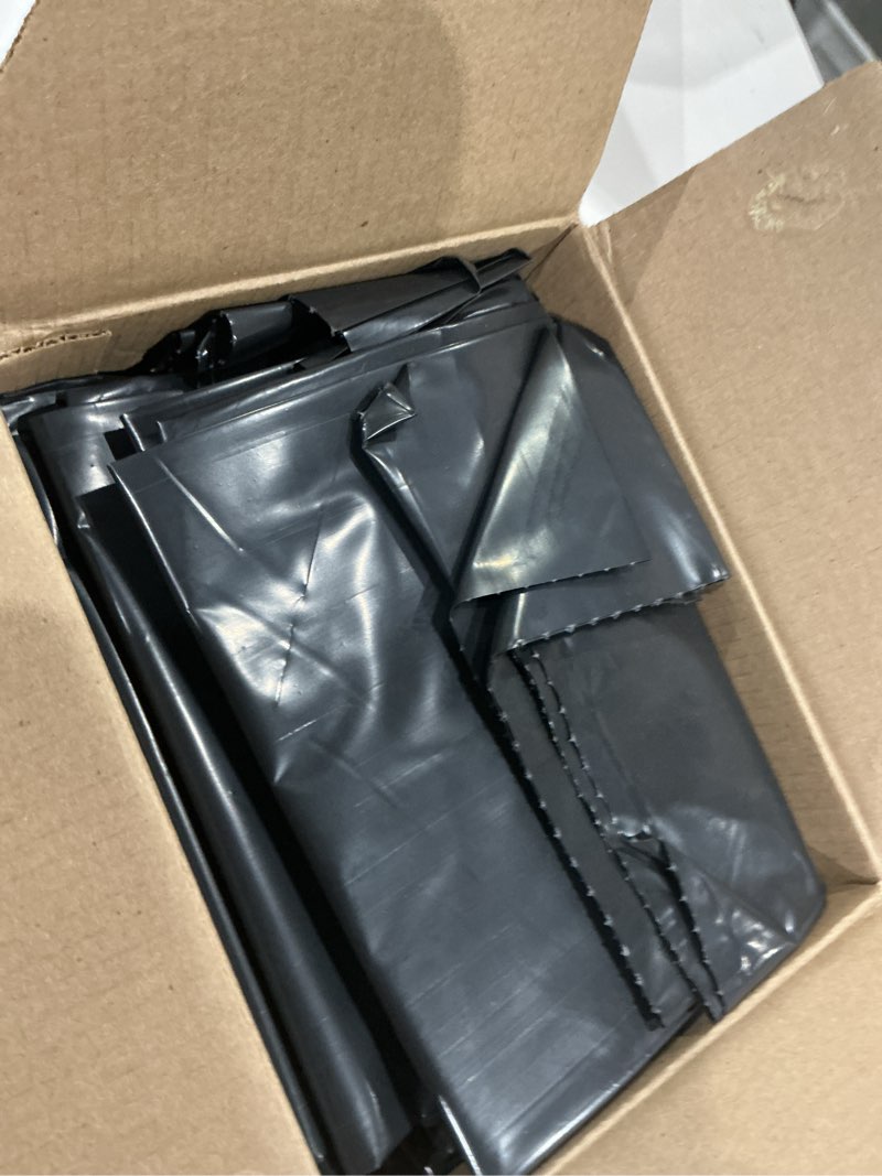Condition photo showing As Is for ultrasac extra heavy duty contractor bags - 42 gallons 4 mil (32 pack w/ties) - 33" x 48" extremely thick and tough professional trash bag for construction, commerical, industrial, yard, outdoor use