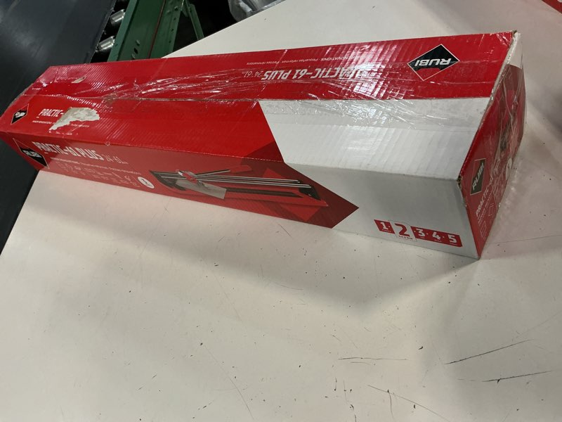 Condition photo showing New/Like New for rubi practic 61 plus-24 in. tile cutter with tungsten carbide blade and roller guide