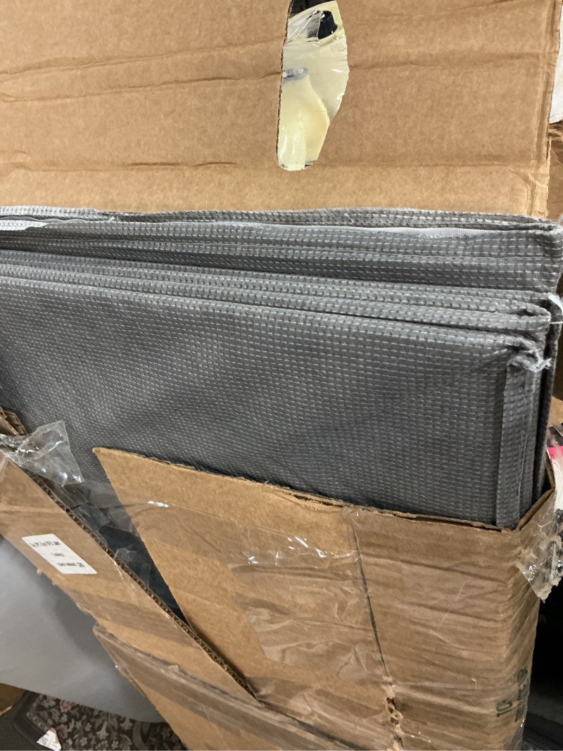 Condition photo showing As Is for (similar)grip heavy duty couch cushion support board to fix sagging sofas,oversized sofa, thick plywood boards add strong seat supports, stay in place replacement stuffing under couches grey