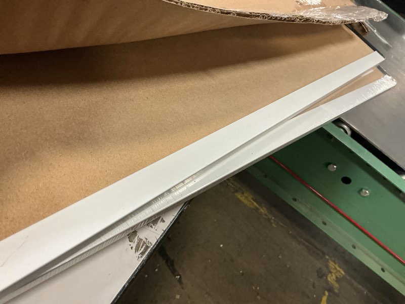 Condition photo showing Good Condition for Amazon Basics Cork BulletinBoard, 23" x 17", Pin Board for Office & Home with Aluminum/Plastic Frame, 3 Pack