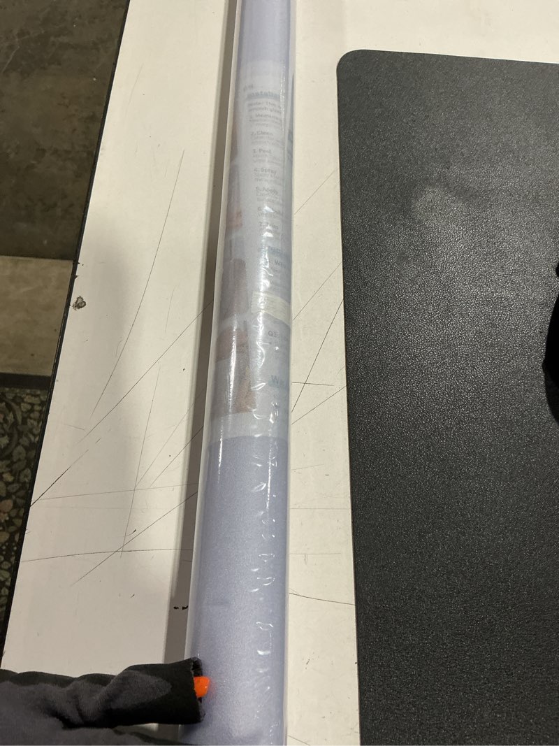 Condition photo showing Good Condition for dowell window privacy film, frosted glass window film, static cling non-adhesive glass clings, sun blocking opaque coverings, reusable door stickers for bathroom home office, pure, 35.4"x78.5" 35.4" x 78.7" pure