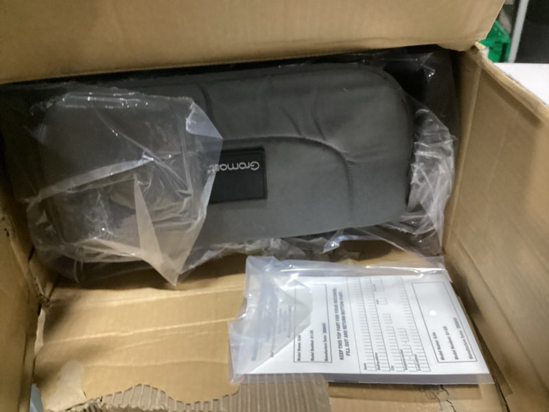 Condition photo showing New/Like New for compact fold baby stroller, lightweight travel toddler stroller with one-click fold, extendable upf50+ canopy, cup holder, uv protected and waterproof, one-hand folding - gray