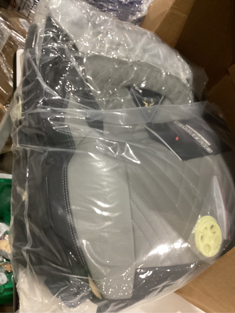 Condition photo showing Good Condition for full set for toyota camry car seat covers 2000-2026, waterproof nappa leather car seat protector, comfortable and anti-slip car seat cover&accessories(5 seats/black gray) black gray 5 seats toyota camry 2000-2026