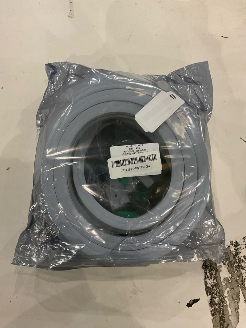 Condition photo showing New/Like New for 16.4FT/5M Silicone LED Channel System for 12mm DIY Neon Rope Light Strip, 14x20mm Flexible Tube Housing Profile IP67 Waterproof, LED Aluminum Extrusion Substitutes 14x20mm-Silicone tube only