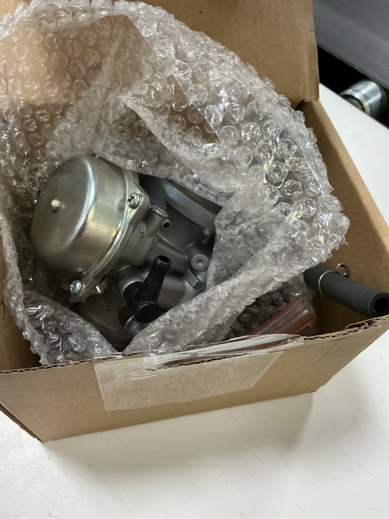 Condition photo showing As Is for carburetor compatible with kawasaki bayou 300 klf300 klf 300 1986-1987 klf300a, 1988-2005 klf300b, 1989-2005 klf300c atv carb