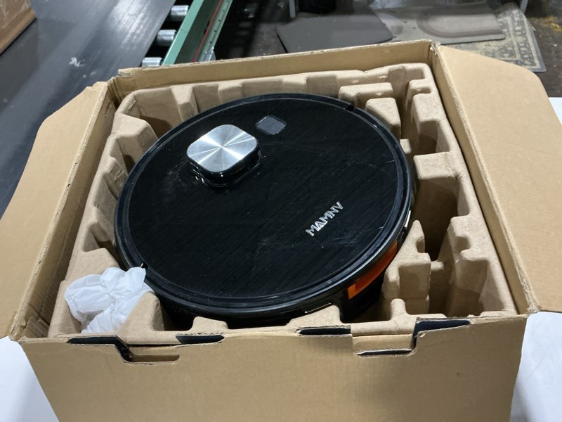 Condition photo showing As Is for Robot Vacuum and Mop Combo, 11500Pa Suction, 3-in-1 Robotic Vacuum with Smart LiDAR Navigation, 70 Day Self-Emptying,160 Min Runtime,App/Alexa/Voice Control, Ideal for Pet Hair, Carpet & Hard Floor