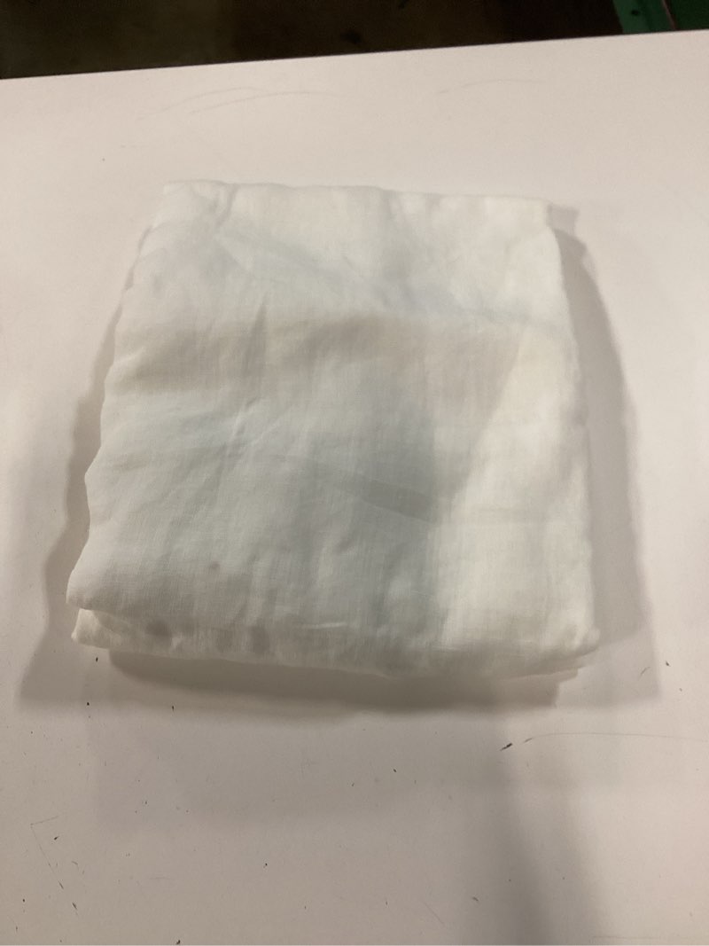 Condition photo showing New/Like New for european linen sham set, king, white