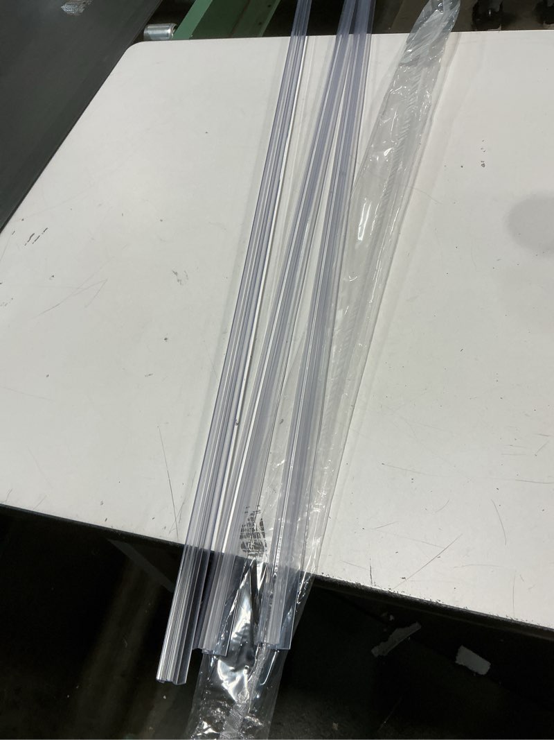Condition photo showing Good Condition for Yecaye 3 Pack 3/8" x 39" Shower Door Bottom Seal,Shower Door Sweep,Frameless Glass Seal Strip,Stop Leaks and Create a Water Barrier, Water Guard 10MM Bottom-3/8"x39"