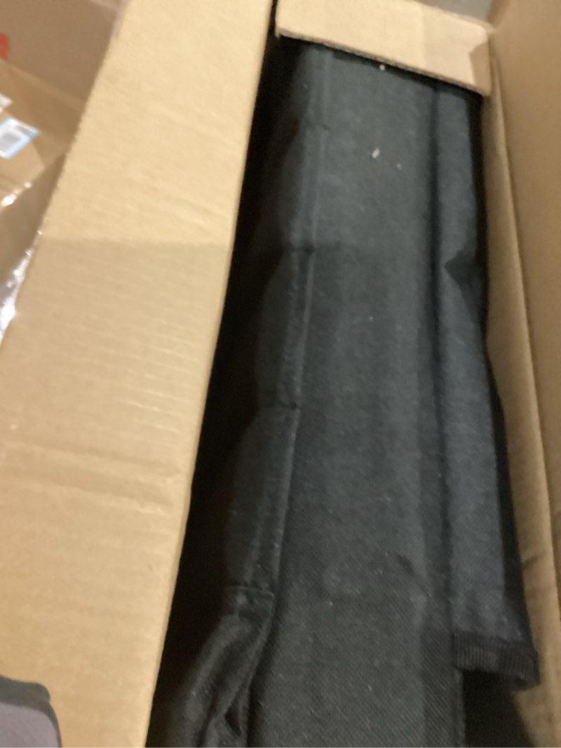 Condition photo showing As Is for SPORT BEATS Stadium Seats with Back Support Bleacher Chairs with Back and Cushion Thick Padded Bleacher Seats Includes Shoulder Strap Black 1pc Regular - 17" W x 12" D x 16.5" H Regular - 17"W x 12"D x 16.5"H Black 1