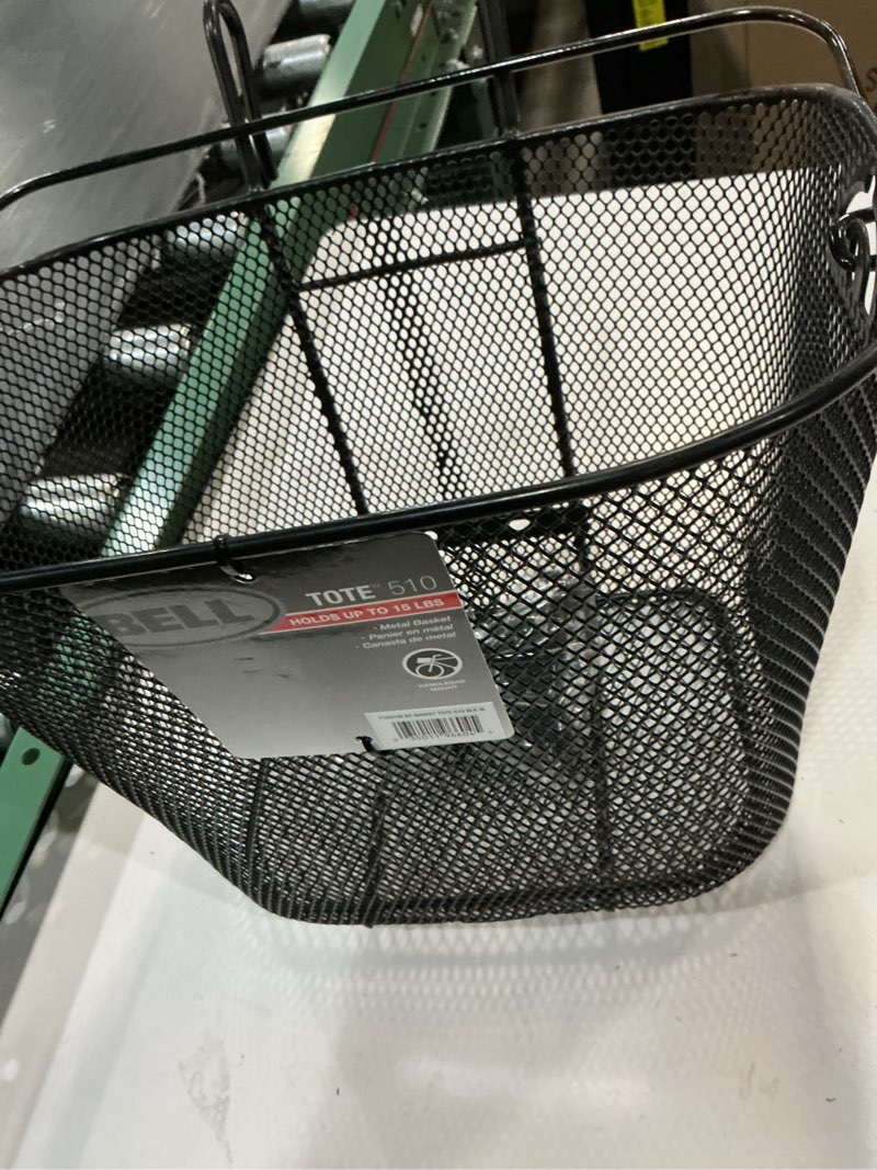 Condition photo showing Good Condition for bell handlebar basket tote 510 - black