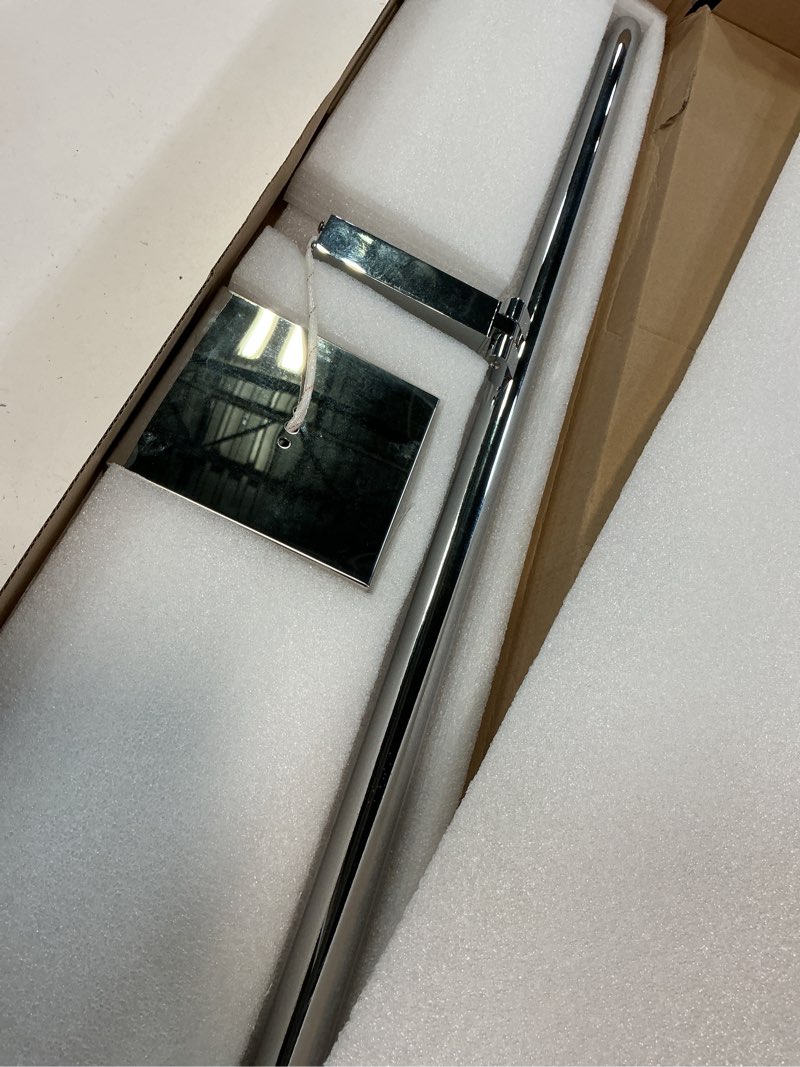 Condition photo showing Good Condition for led bathroom vanity light, modern bathroom light fixture over mirror (3000k/4000k/6000k, dimmable), vanity light bar with angle adjustable, 32 inch, chrome chrome 32 inch