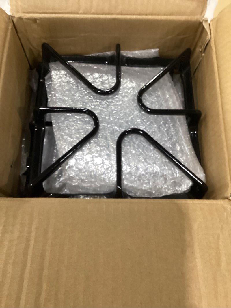 Condition photo showing Good Condition for wb31k10034 wb31k10065 stove grate replacement for ge gas range, cast iron burner grates for general electric stove top surface grate rack, compatible with jgbp29mem1bs, 4 pack