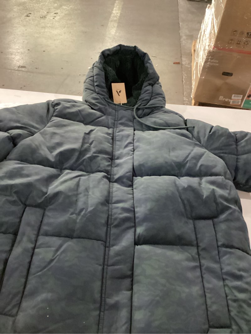 amazon essentials women's water repellent sherpa lined hooded puffer jacket (available in plus size)