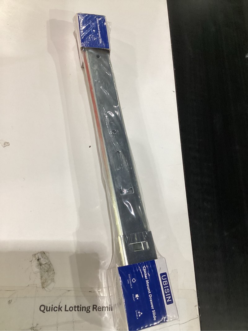 Condition photo showing Good Condition for ubisin center mount drawer side