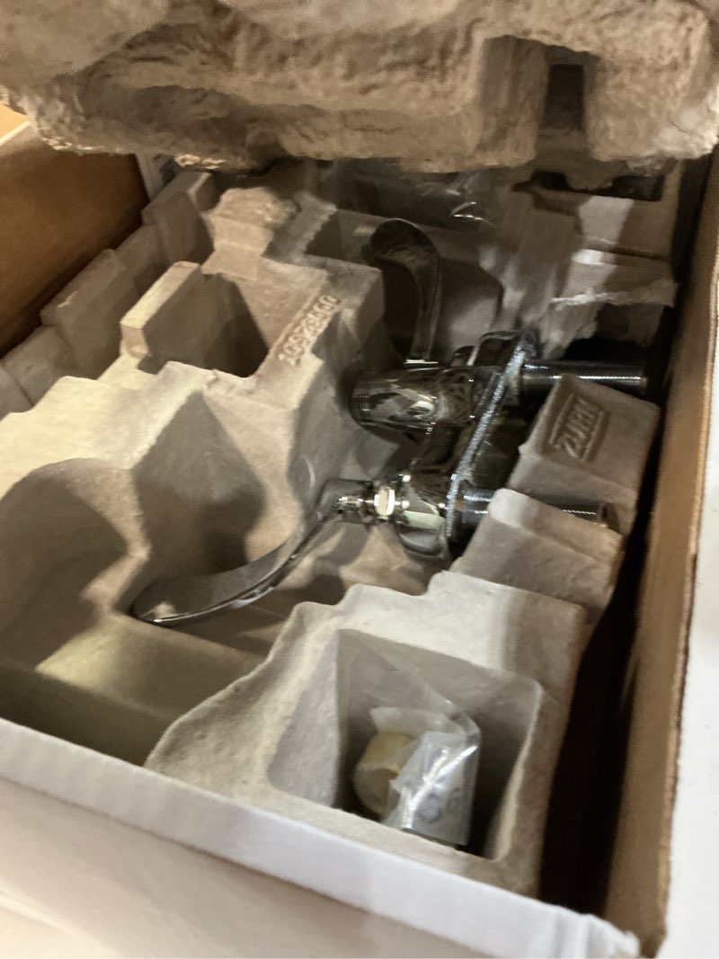 Zurn Z812A4-XL-FC1.5 - AquaSpec 4" Centerset Gooseneck 1.5 GPM Faucet with 4" Wrist Blade Handles