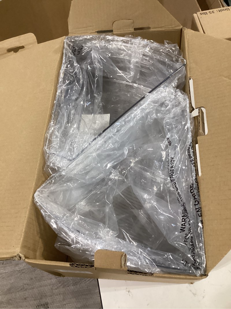 Condition photo showing Good Condition for jeisslia lazy susan cabinet organizer bins for 26"/ 28"/ 32" diameter corner organizer, plastic cabinet storage bin, 1/8 wedge - food safe, bpa free, with non-slip pads (for 26" diameter, 6 pack) for 26" lazy susan- 6 pack