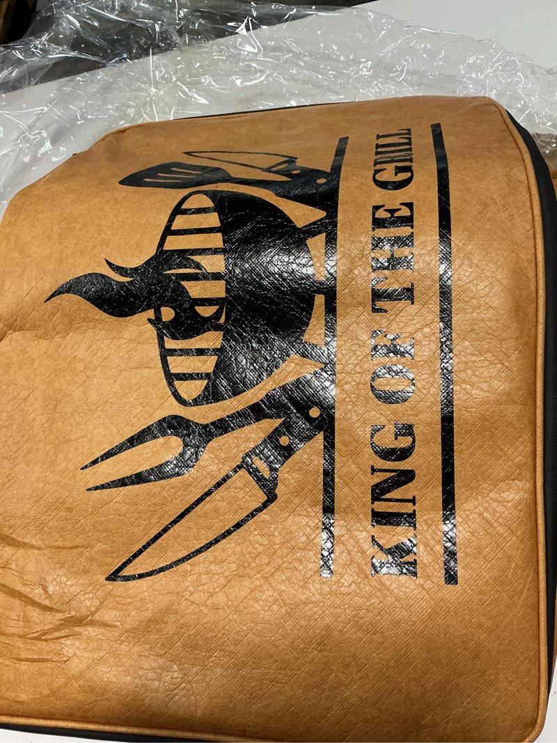 Condition photo showing Good Condition for bbq blanket for resting meat 21in, leak-proof insulated meat resting bag, smoking meat insulated bag for brisket/beef/pork shoulder/turkey, gifts smoker accessories gift for men (legacy tan)