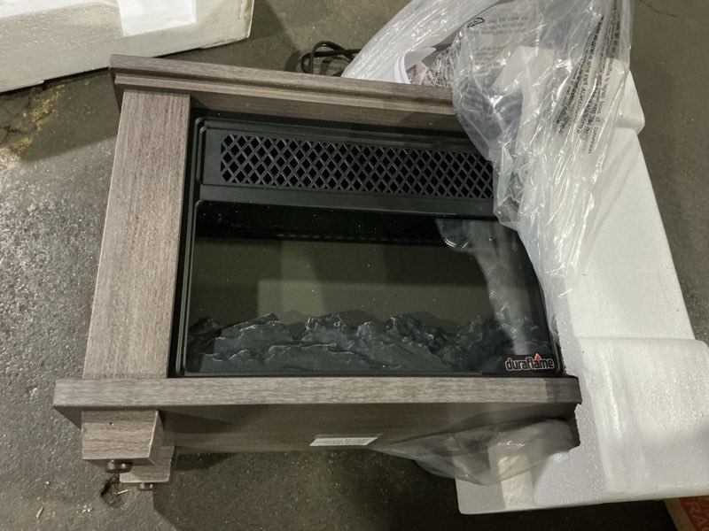 Condition photo showing Good Condition for Duraflame tabletop stove heater dfs-567-pg77 WEATHERED GRAY