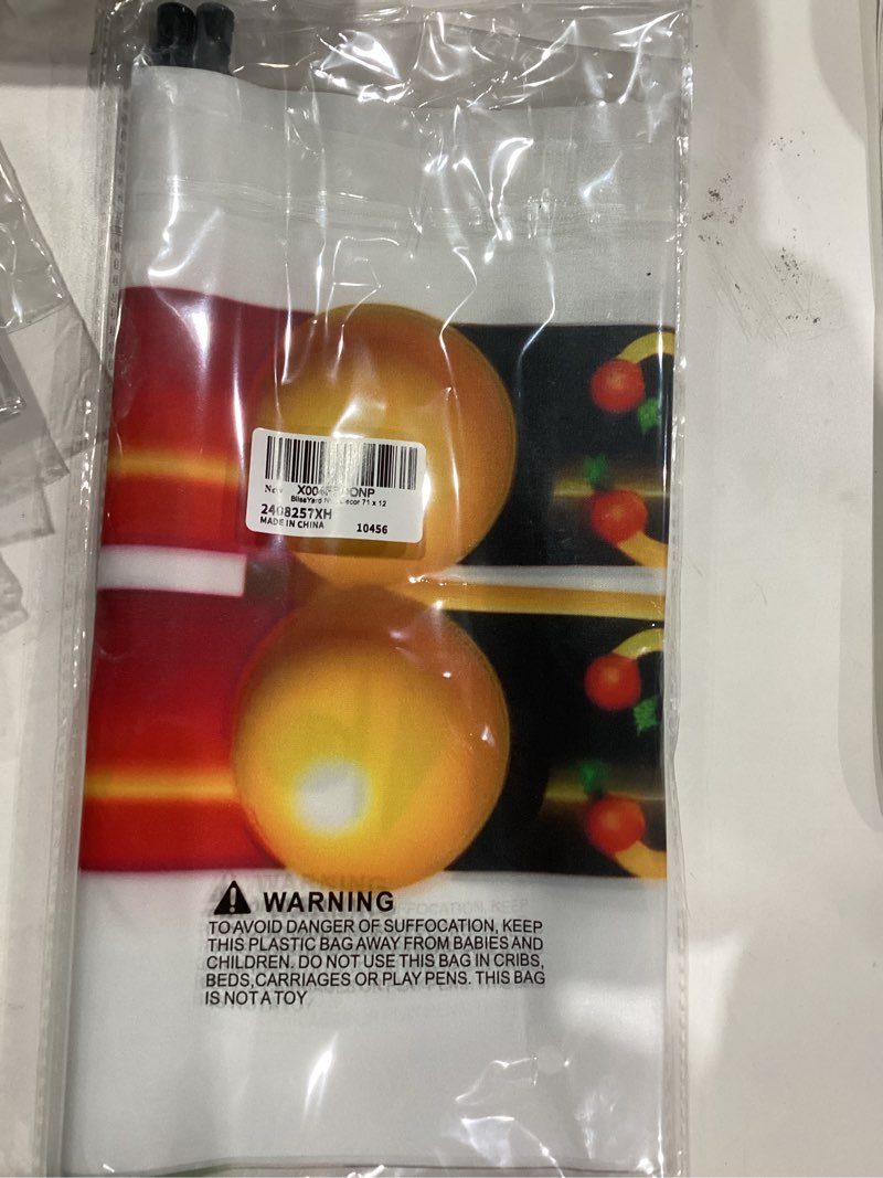 Condition photo showing New/Like New for Nutcracker Christmas Porch Banner Decorations Soldier Model Nutcracker Banners Front Door Hanging Banner Entryway Xmas Winter for Wall Fireplace Party Holiday Home Kids Decor 71 x 12 Nutcracker Soldier #4